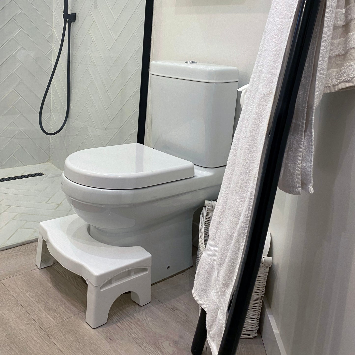 Foldable Toilet Stool